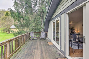Modern Farmhouse Duplex by Stream, 4 Mi to Boone! Blowing Rock